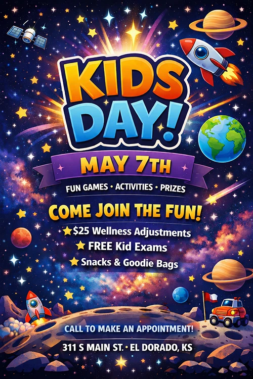 Chiropractic El Dorado KS Space Kids Day